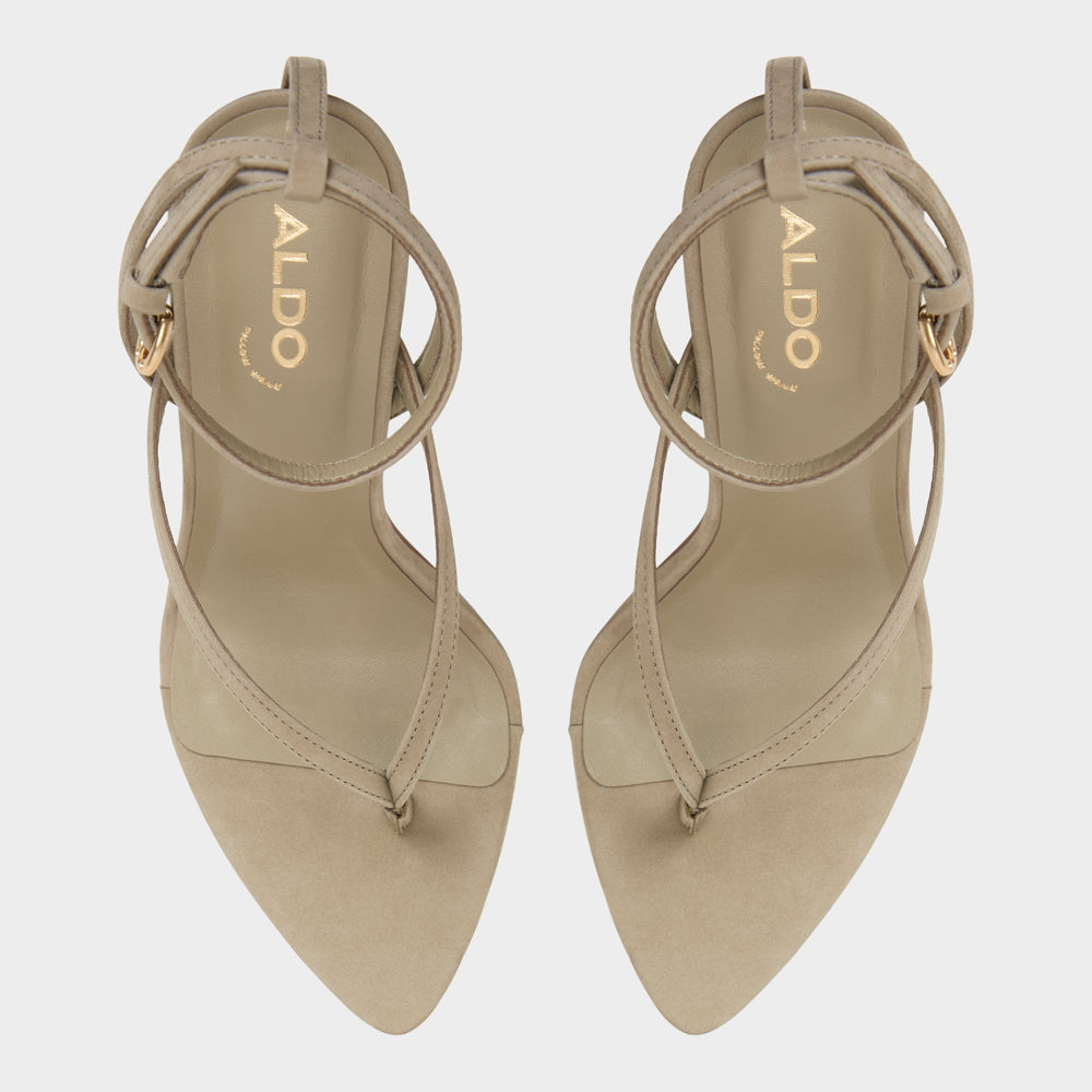 Aldo Abyfindley Other Green Women's Strappy sandals - Heeled flip flop, Stiletto heel