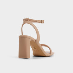 Aldo Aurorai Bone Women's Strappy sandals - Strappy heeled sandal, Block heel