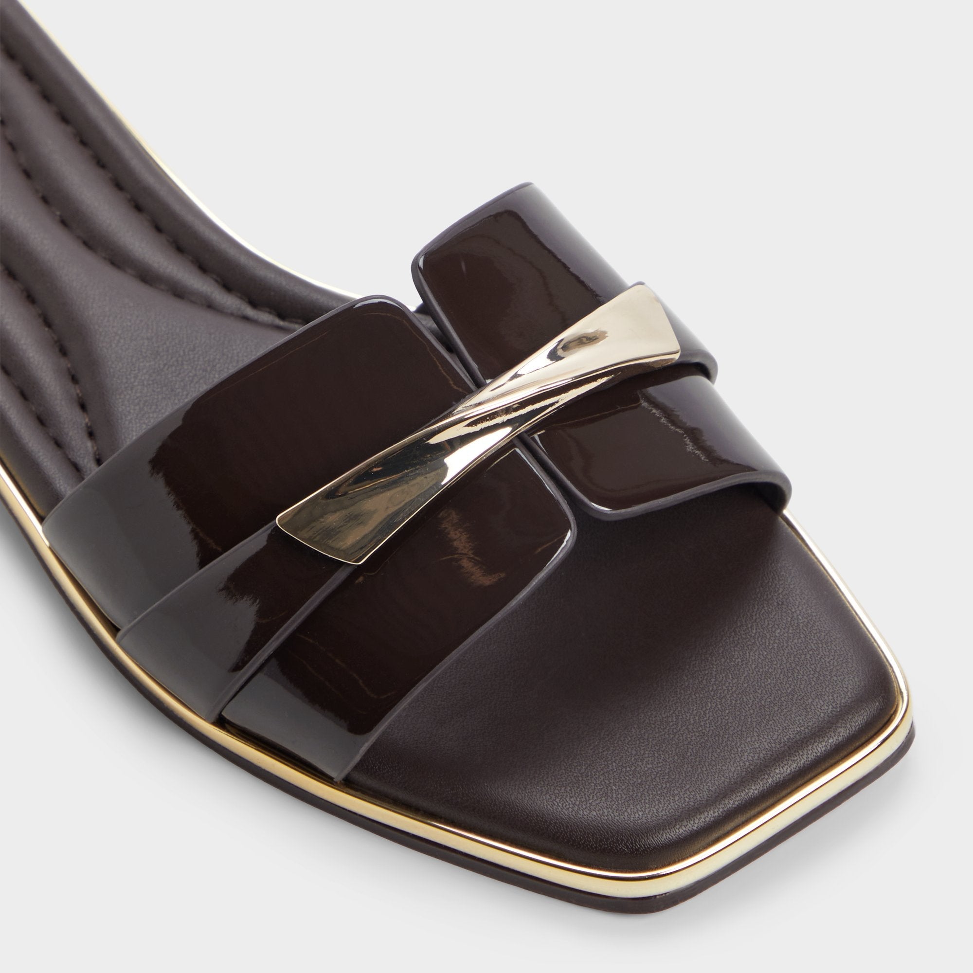 Aldo Darlina Medium Brown Women's Flats - Slide sandal