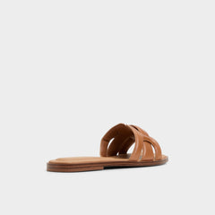 Aldo Eleny Medium Brown Women's Flats - Slide sandal