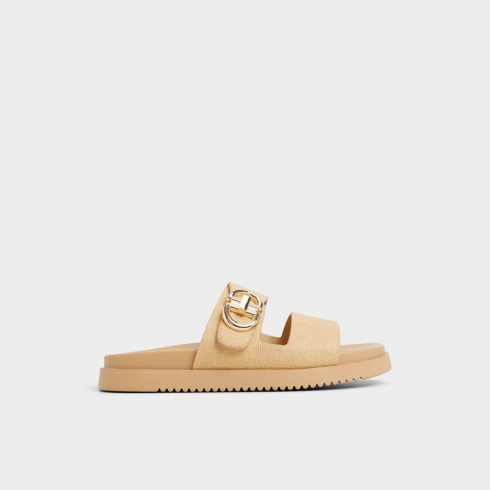 Aldo Daisymae Natural Women's Footbed sandals -