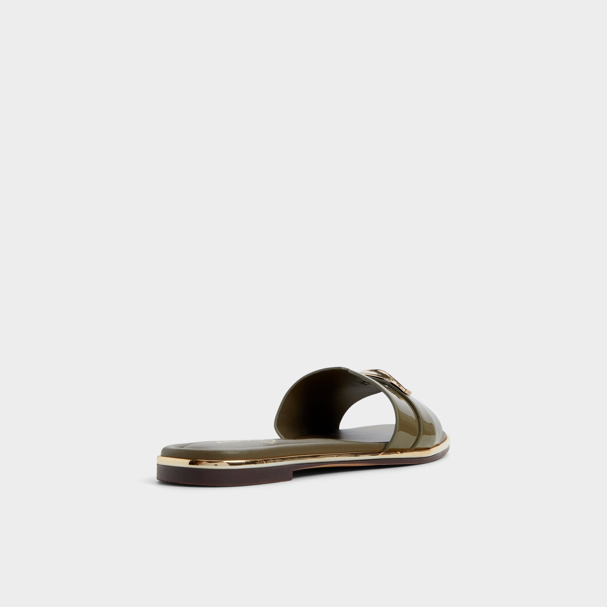 Aldo Darlina Other Green Women's Flats - Slide sandal
