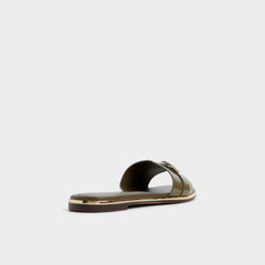 Aldo Darlina Other Green Women's Flats - Slide sandal