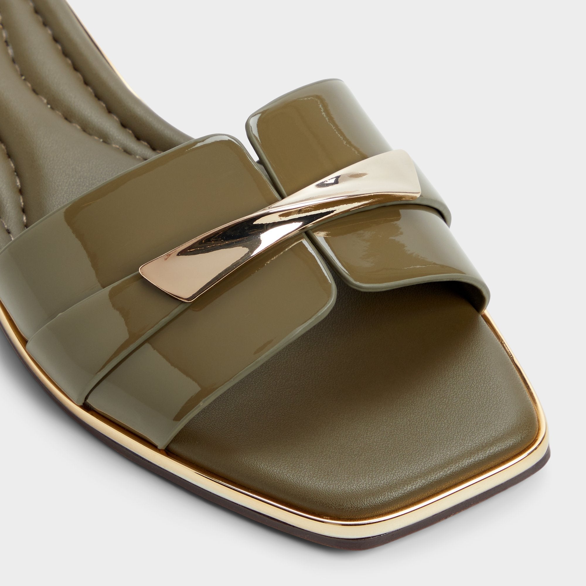 Aldo Darlina Other Green Women's Flats - Slide sandal