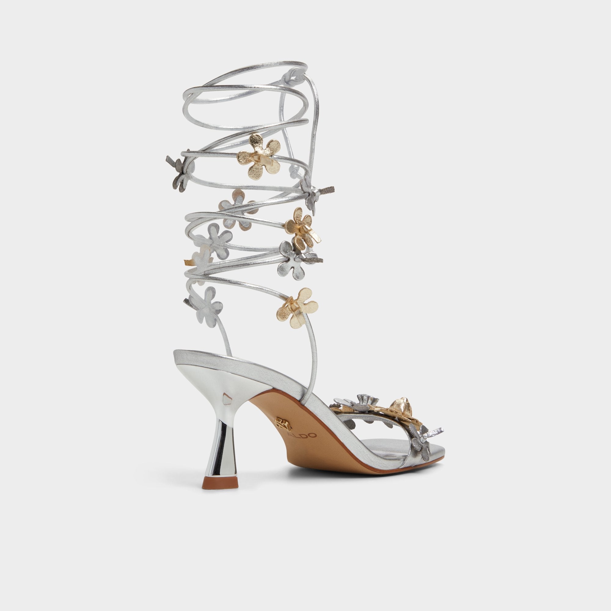 Aldo Fiorela Metallic Multi Women's Strappy sandals - Strappy heeled sandal