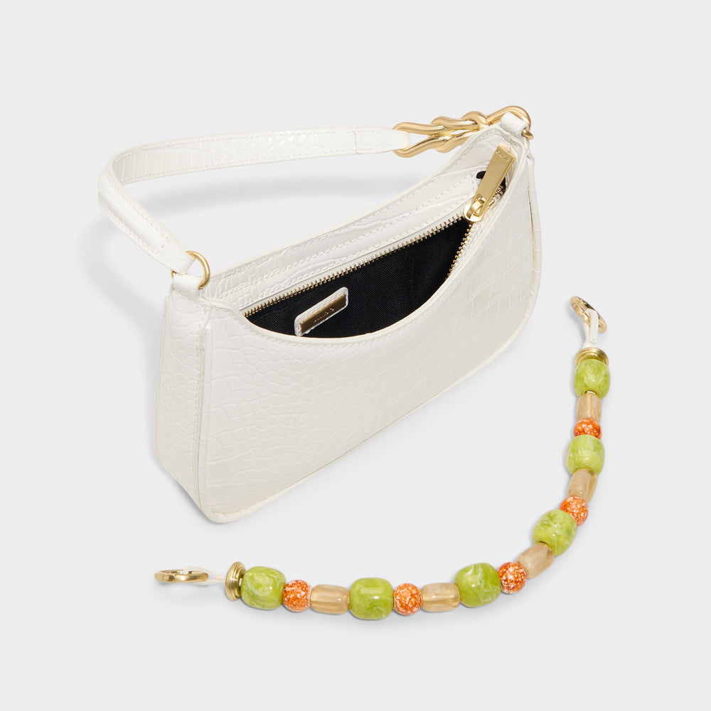 Aldo Whitegemm in Other White - Shoulder bag