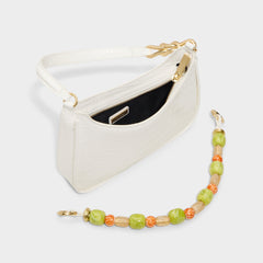 Aldo Whitegemm in Other White - Shoulder bag