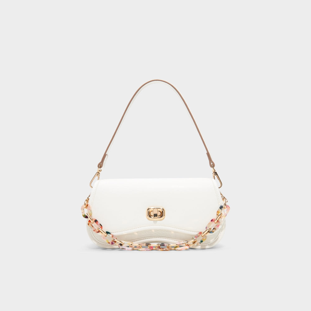 Aldo Clappertonnx in White - Shoulder bag