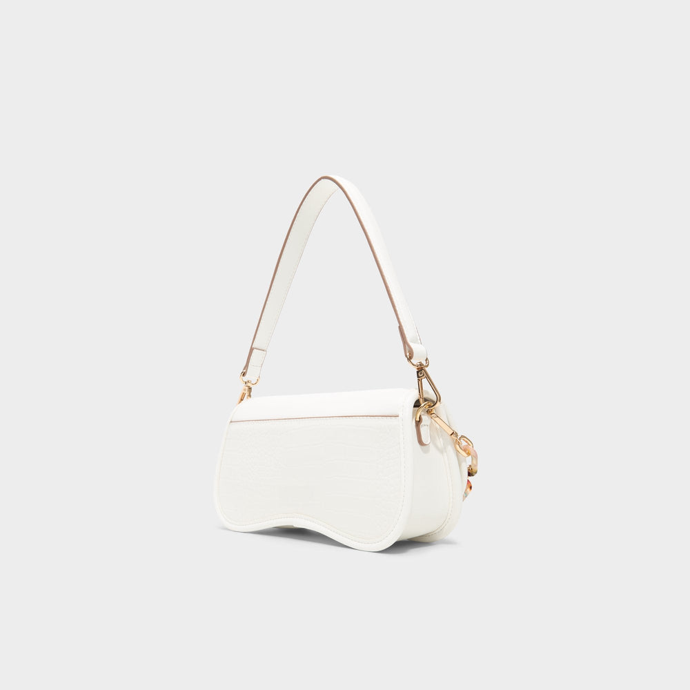Aldo Clappertonnx in White - Shoulder bag