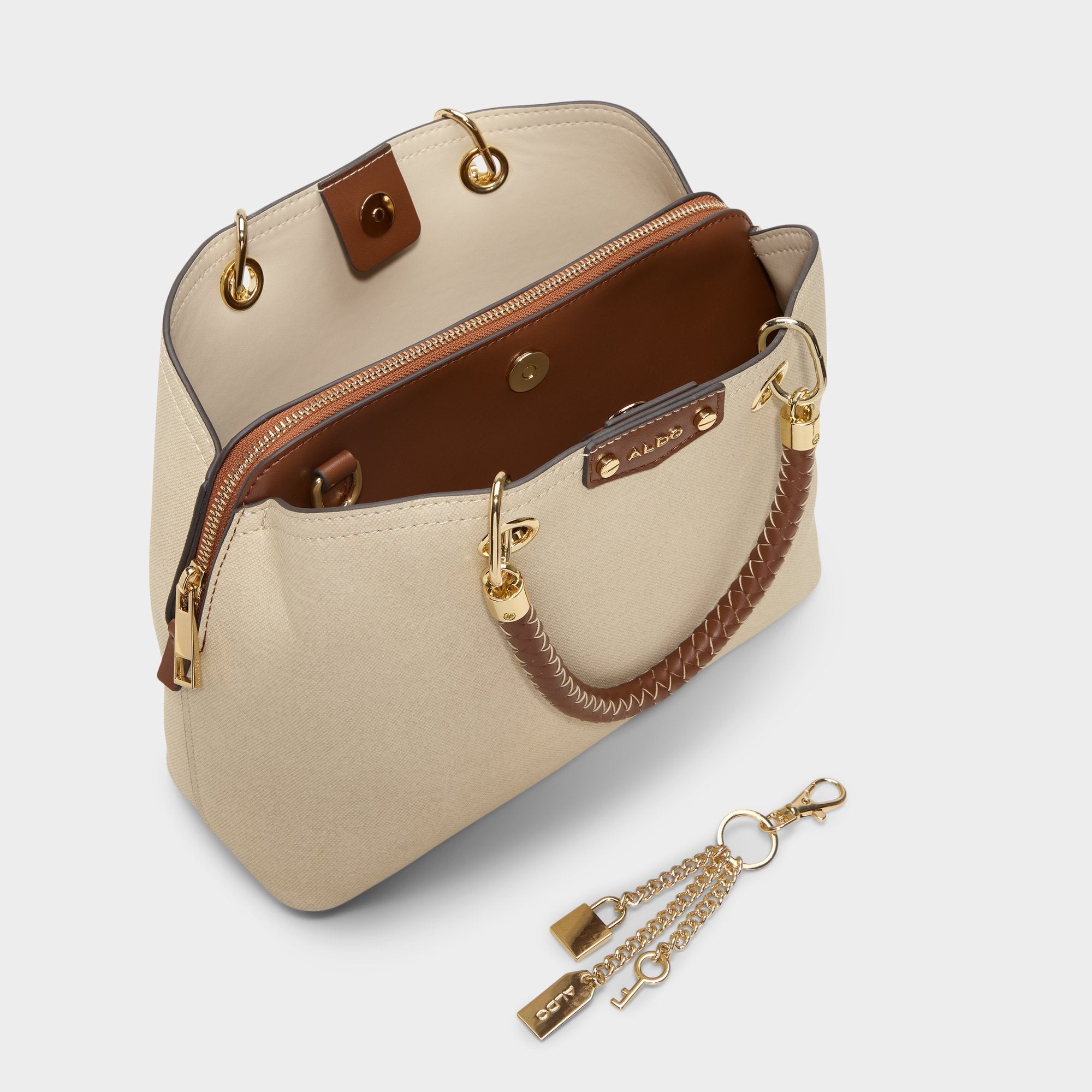 Aldo Lothycann in Tan Combo - Satchel bag