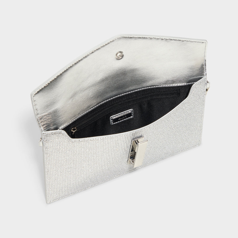 Aldo Lariblingg in Silver - Clutch