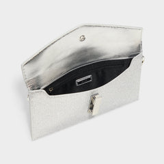 Aldo Lariblingg in Silver - Clutch