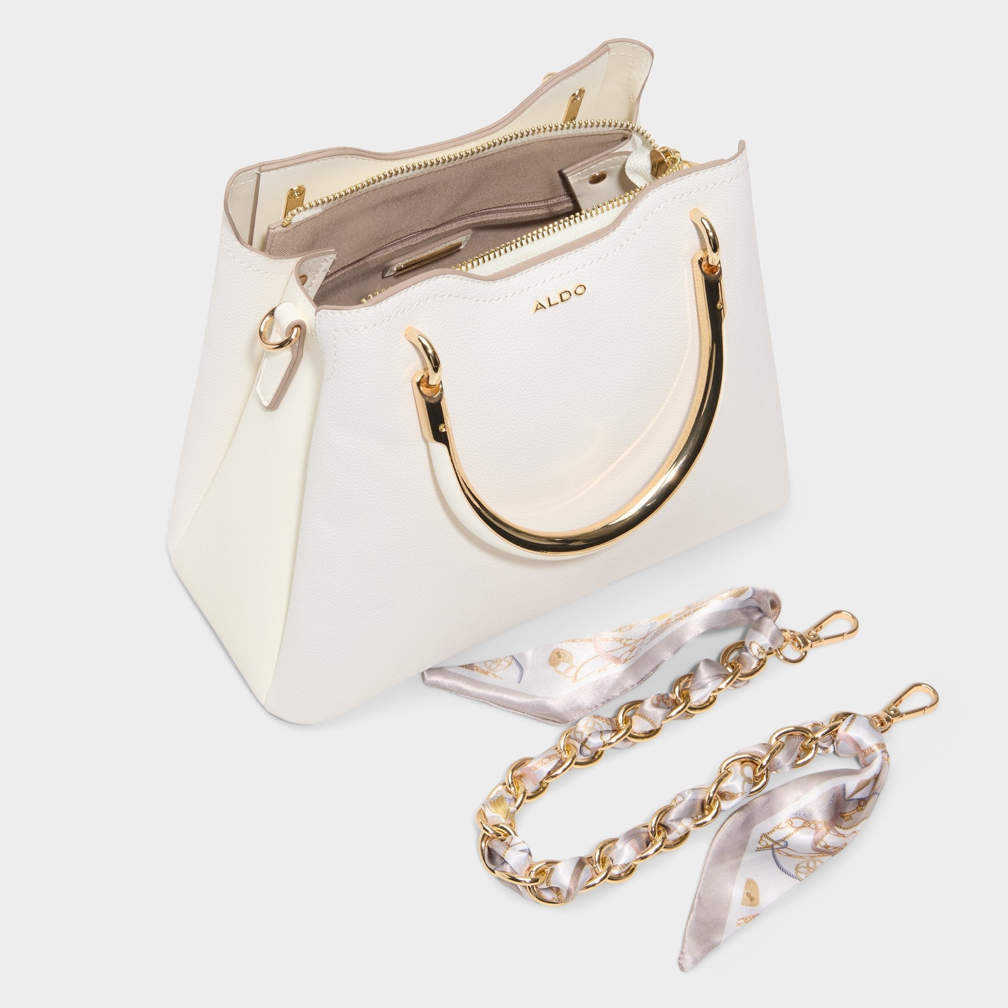 Aldo Arrayann White Women's Tote & Satchel bags - Satchel bag