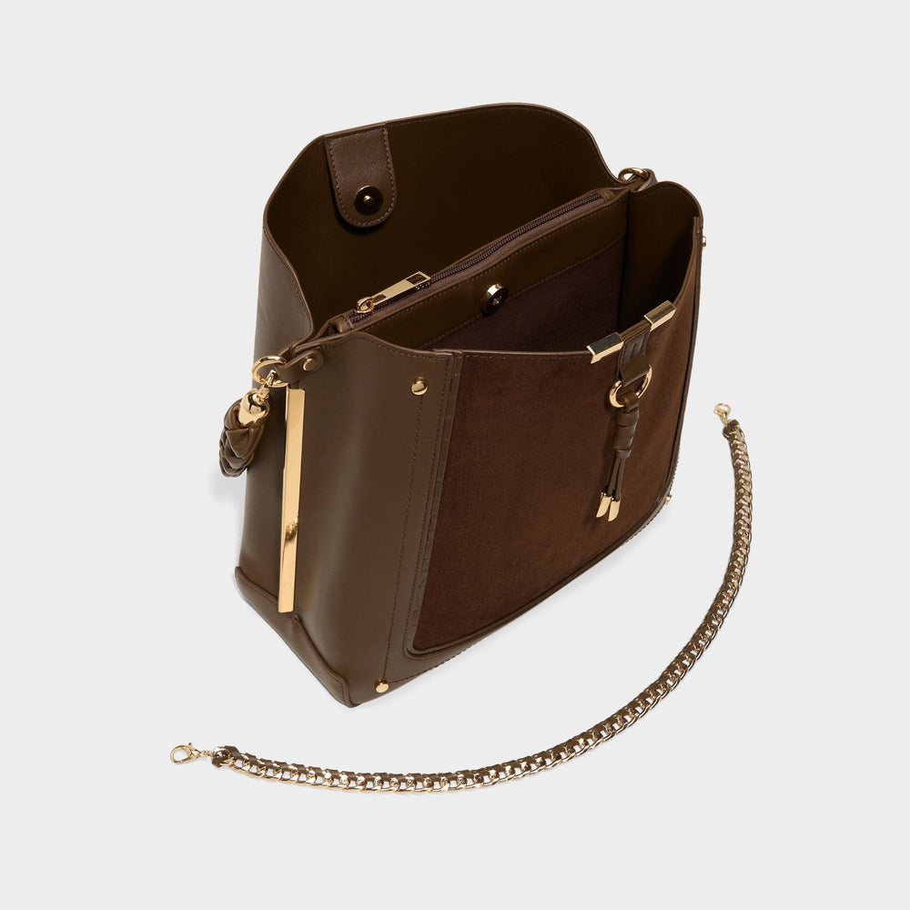 Aldo Nalaynaa in Brown - Bucket bag