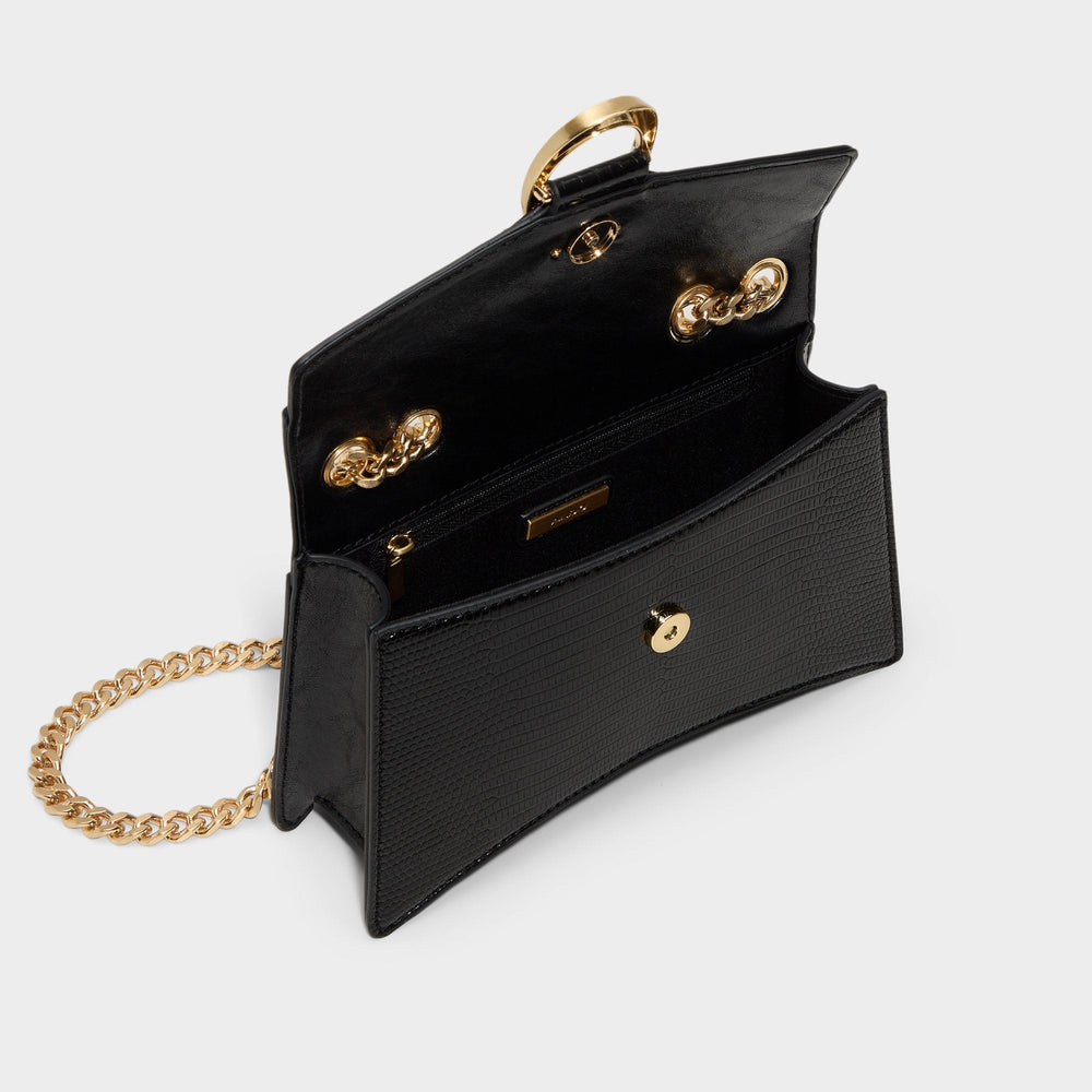 Aldo Fortunaax in Black Overflow - Crossbody bag