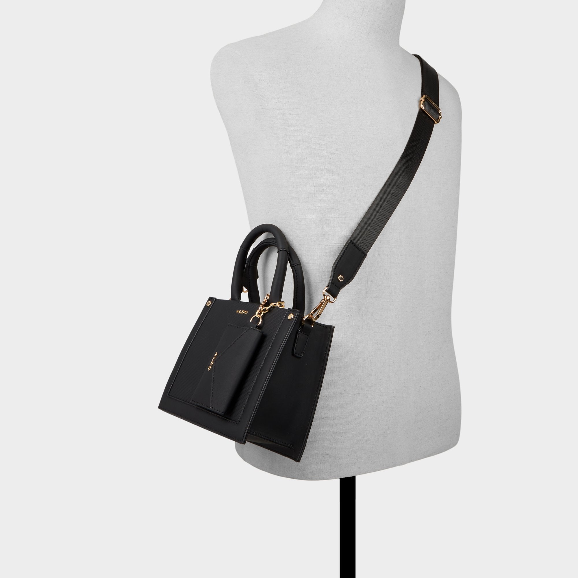 Aldo Daspiasminii in Black - Satchel bag