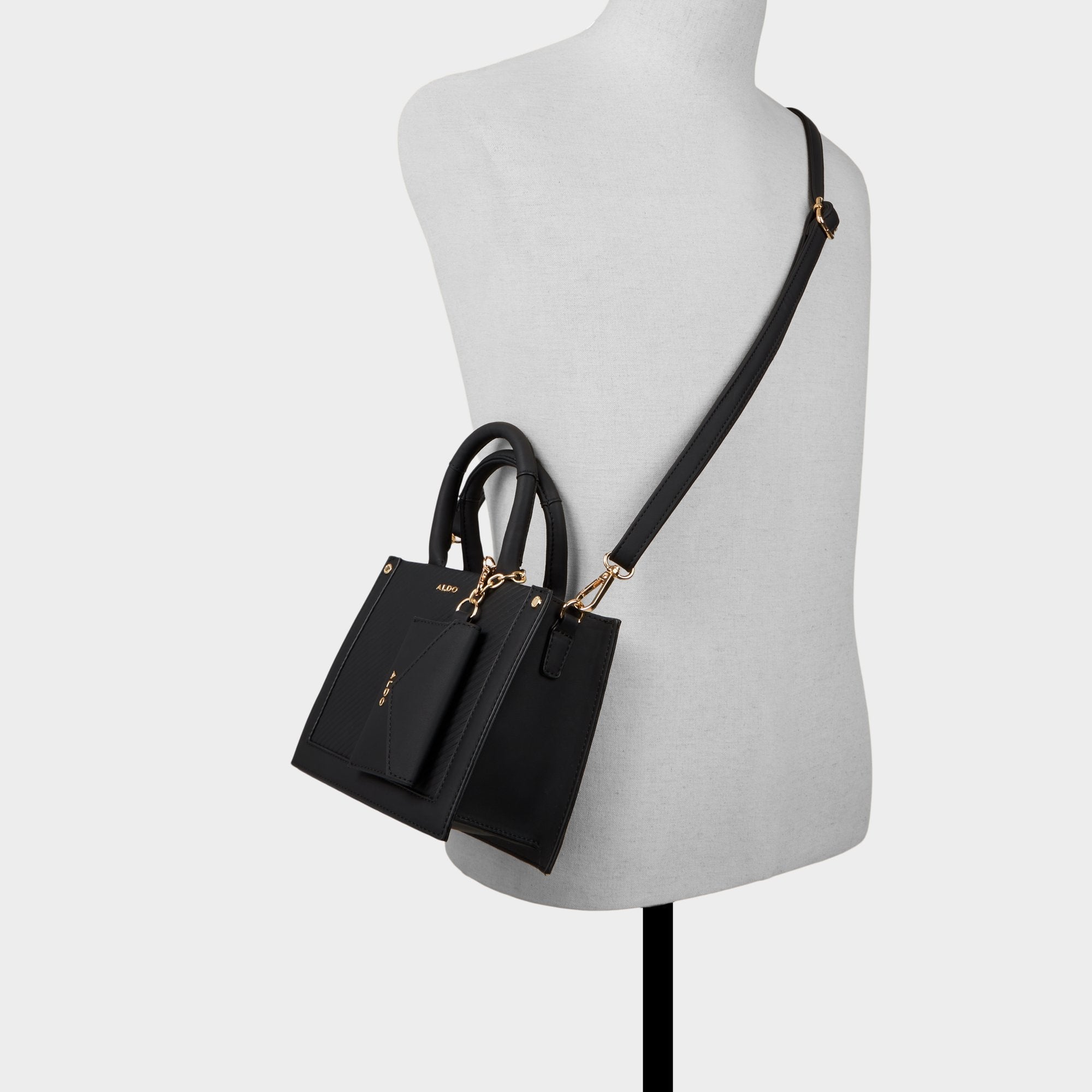 Aldo Daspiasminii in Black - Satchel bag