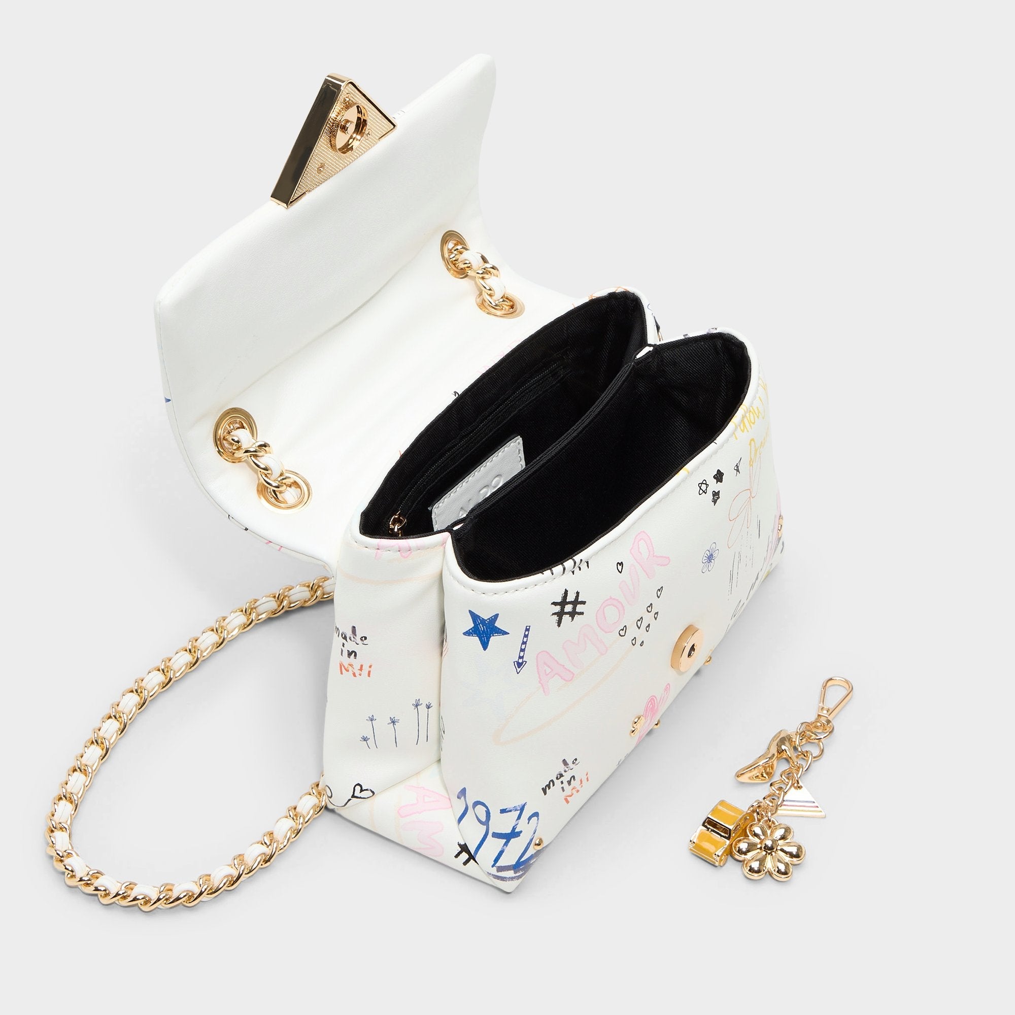 Aldo Doodlesoftpufff in White Combo - Crossbody bag