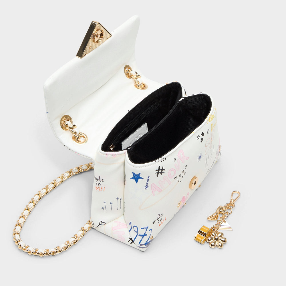 Aldo Doodlesoftpufff in White Combo - Crossbody bag