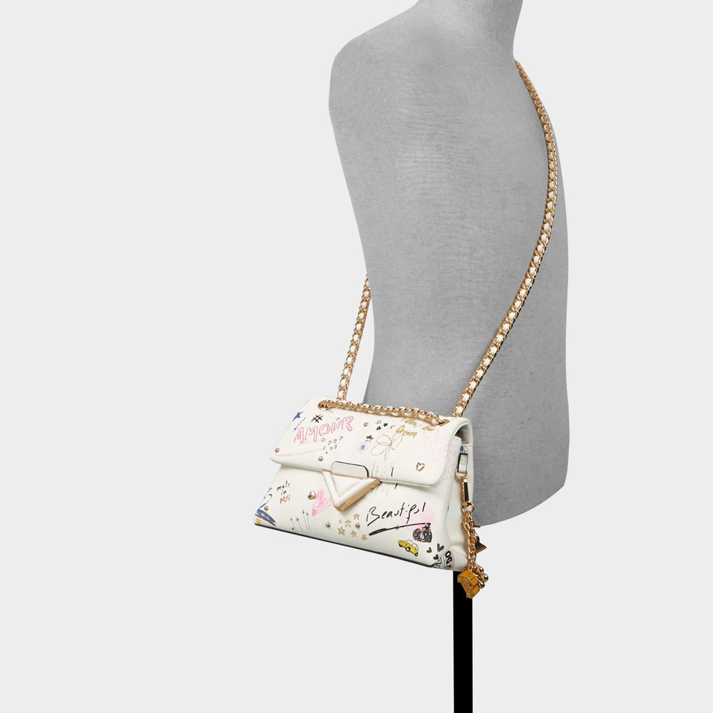 Aldo Doodlesoftpufff in White Combo - Crossbody bag