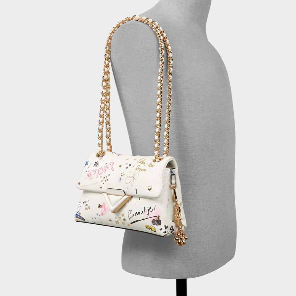 Aldo Doodlesoftpufff in White Combo - Crossbody bag