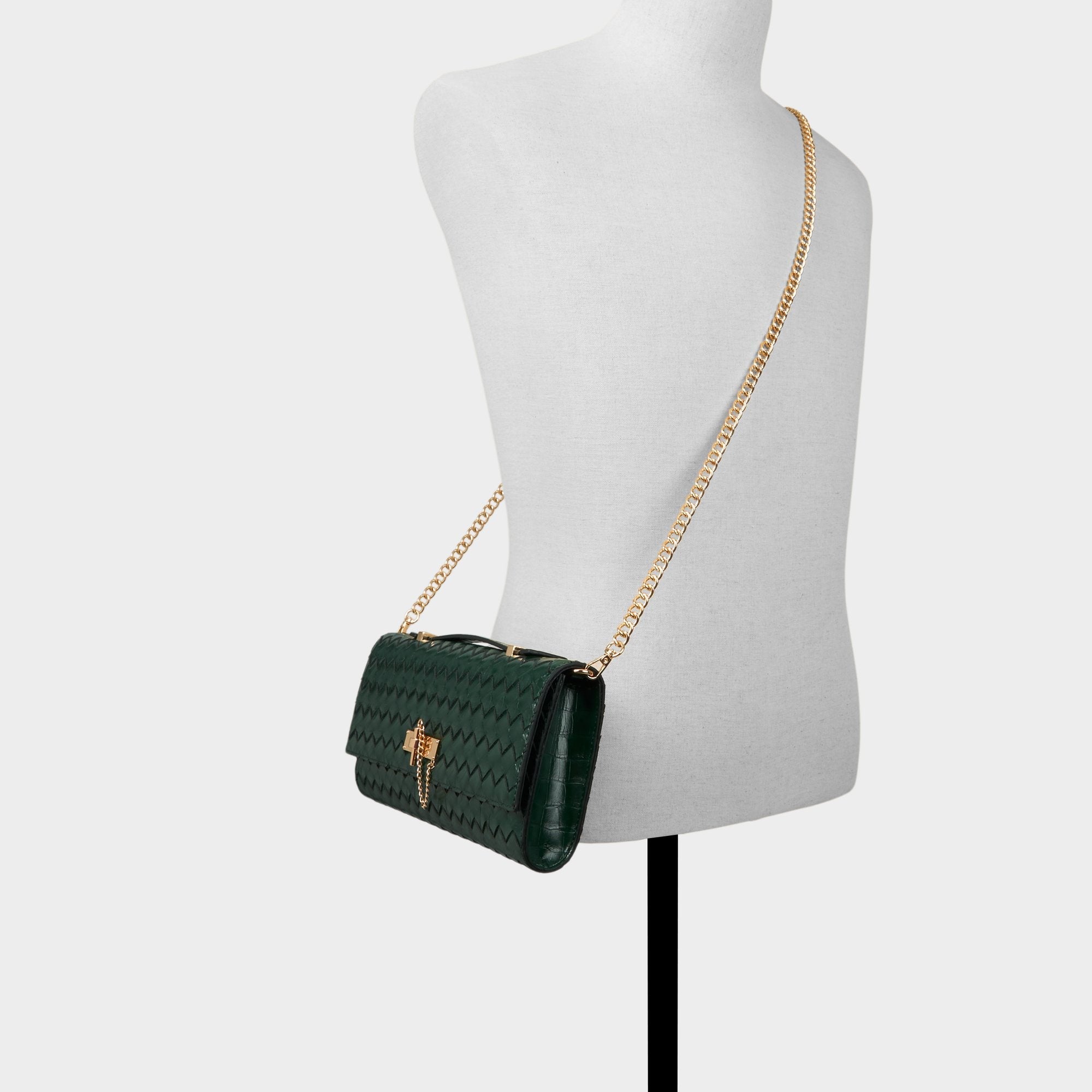 Aldo Rouxx in Dark Green - Clutch