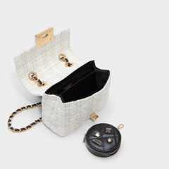 Aldo Letissee in Black White - Crossbody bag