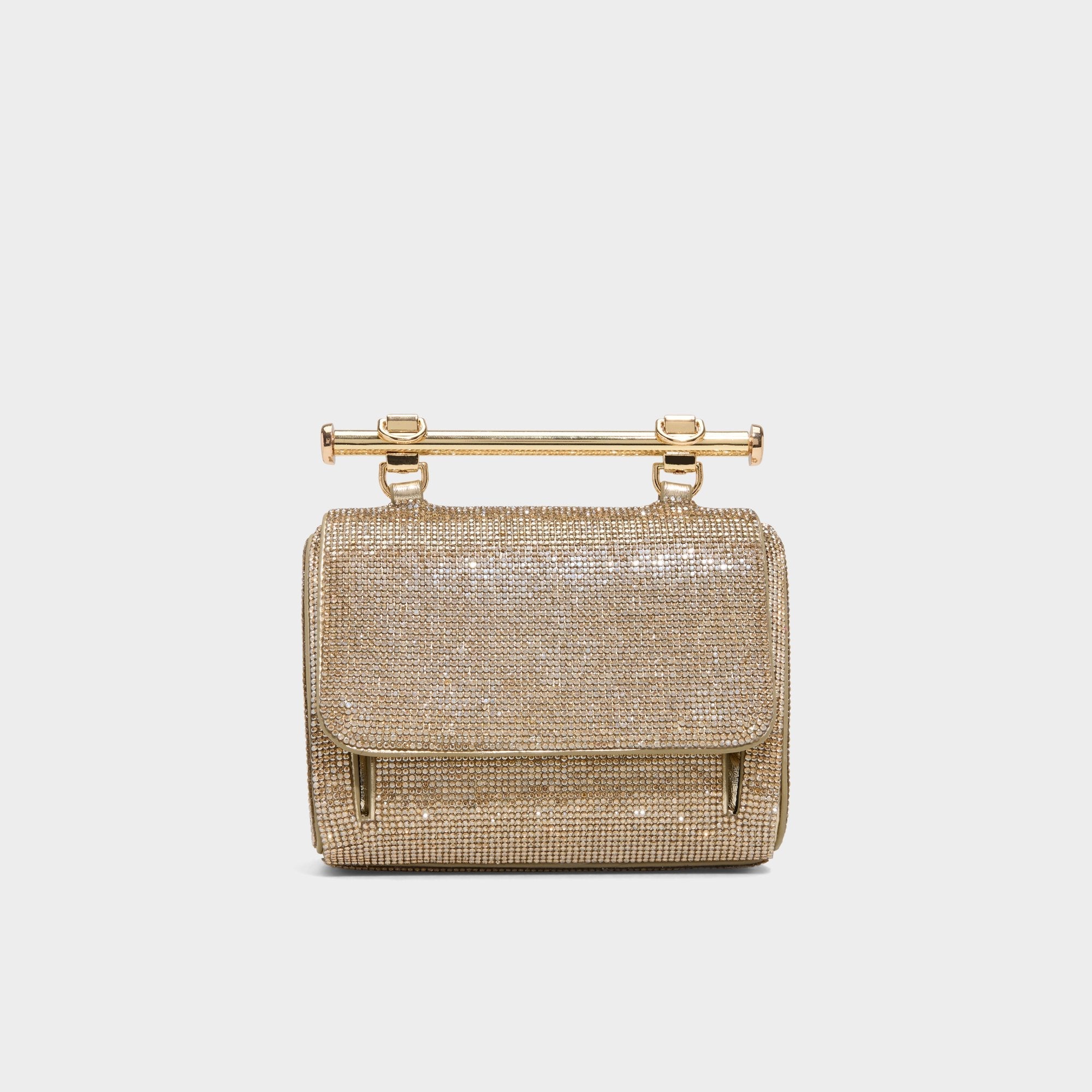 Aldo Blingchic Gold Women's Top Handle Bags - Top handle bag