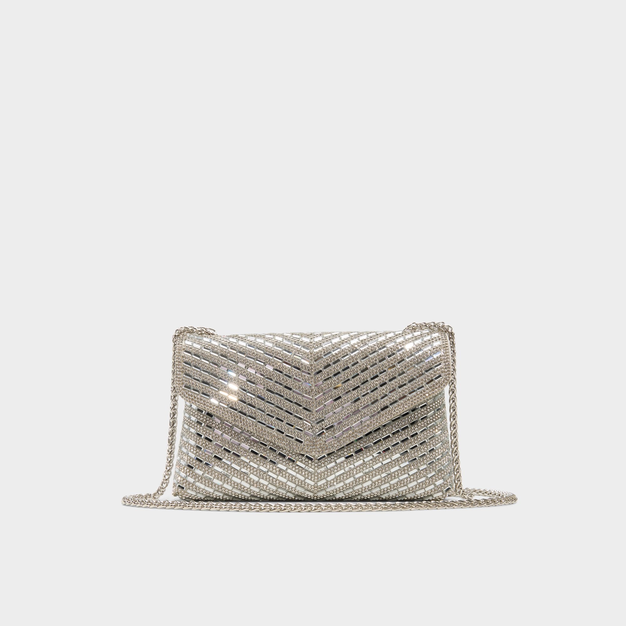 Aldo Sparklebag Silver Women's Crossbody Bags - Crossbody bag