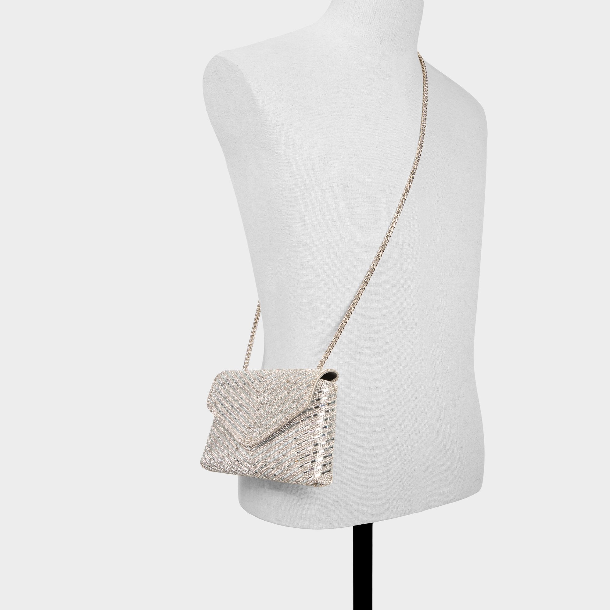 Aldo Sparklebag Silver Women's Crossbody Bags - Crossbody bag