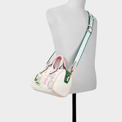 Aldo Fisney White Combo Women's Mini bags - Barrel bag