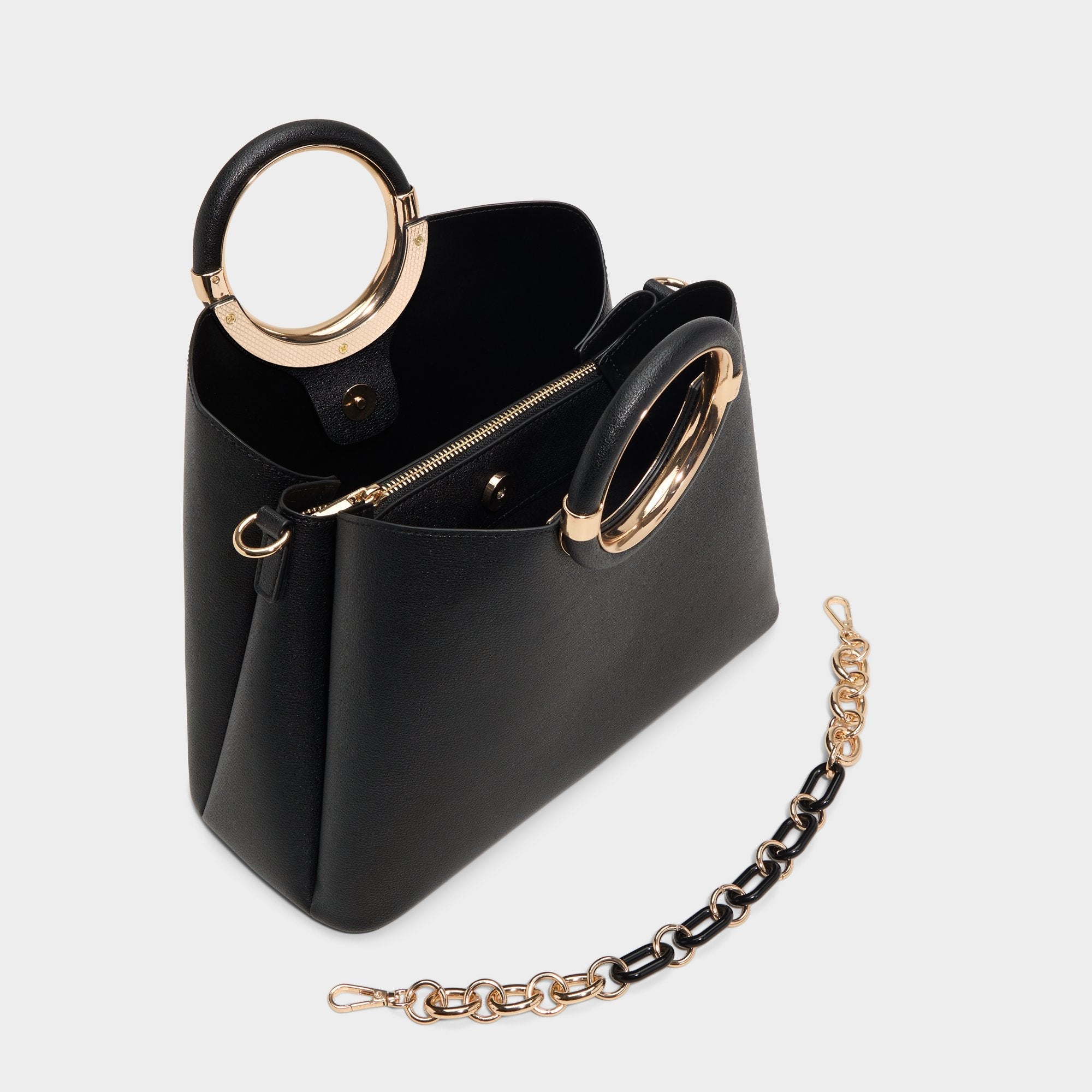 Aldo Dovieex Black Women's Top Handle Bags - Satchel bag