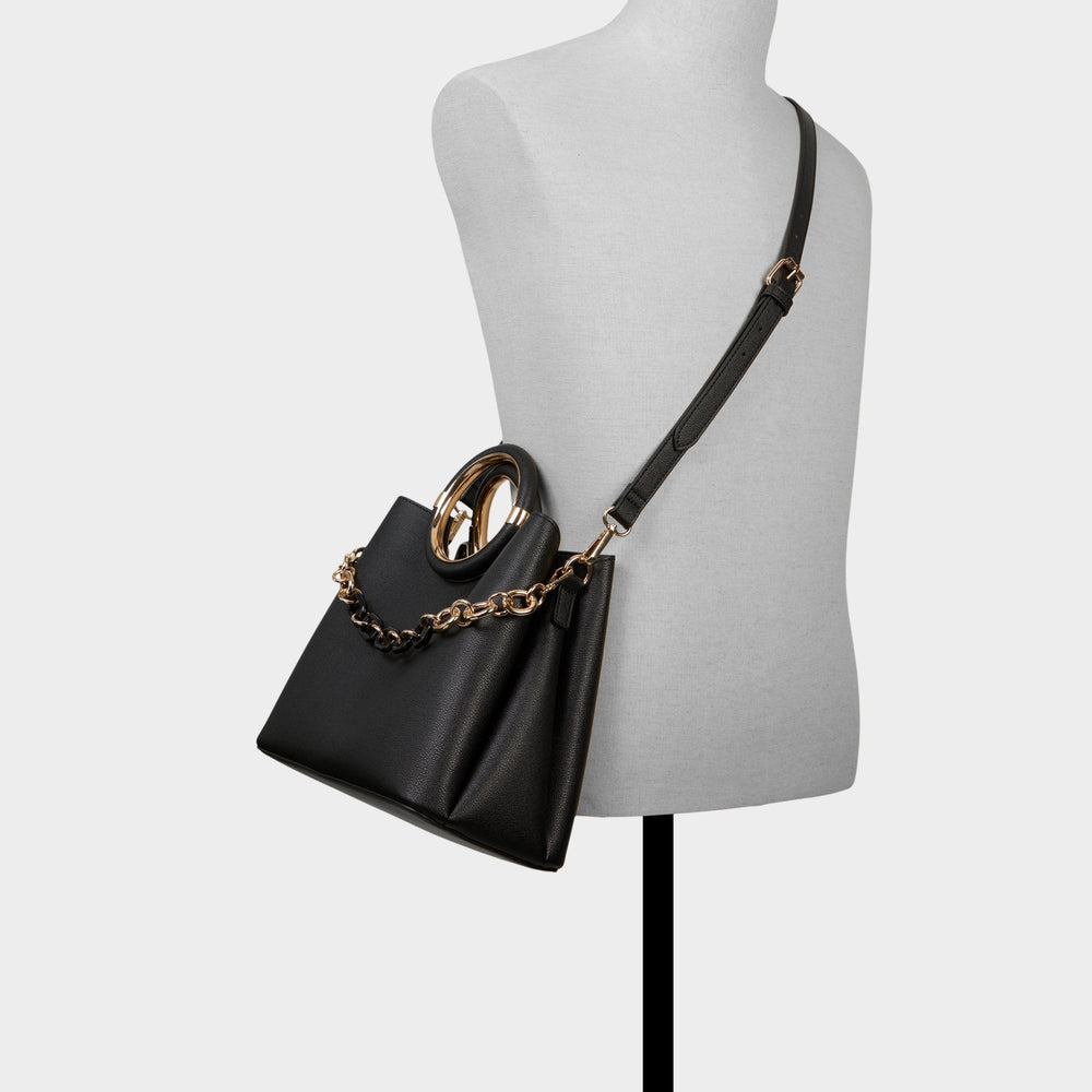 Aldo Dovieex Black Women's Top Handle Bags - Satchel bag