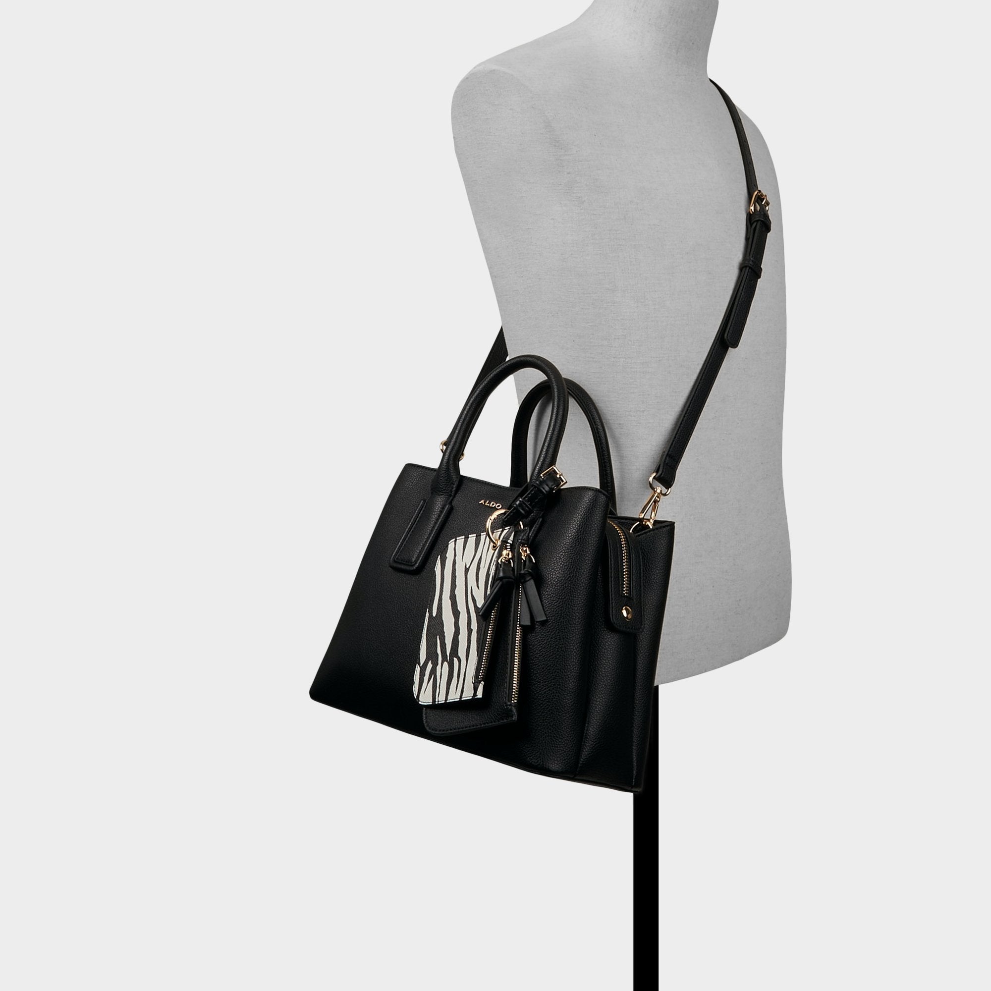 Aldo Jeynnaa in Black - Satchel bag