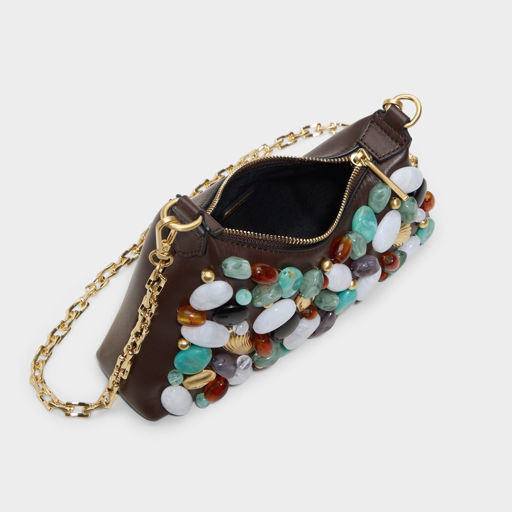 Aldo Coastalgemm in Dark Brown - Shoulder bag