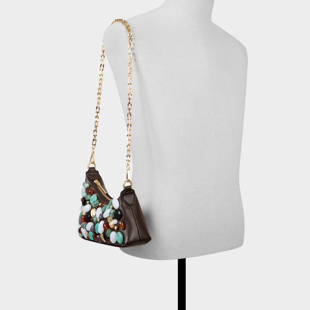 Aldo Coastalgemm in Dark Brown - Shoulder bag