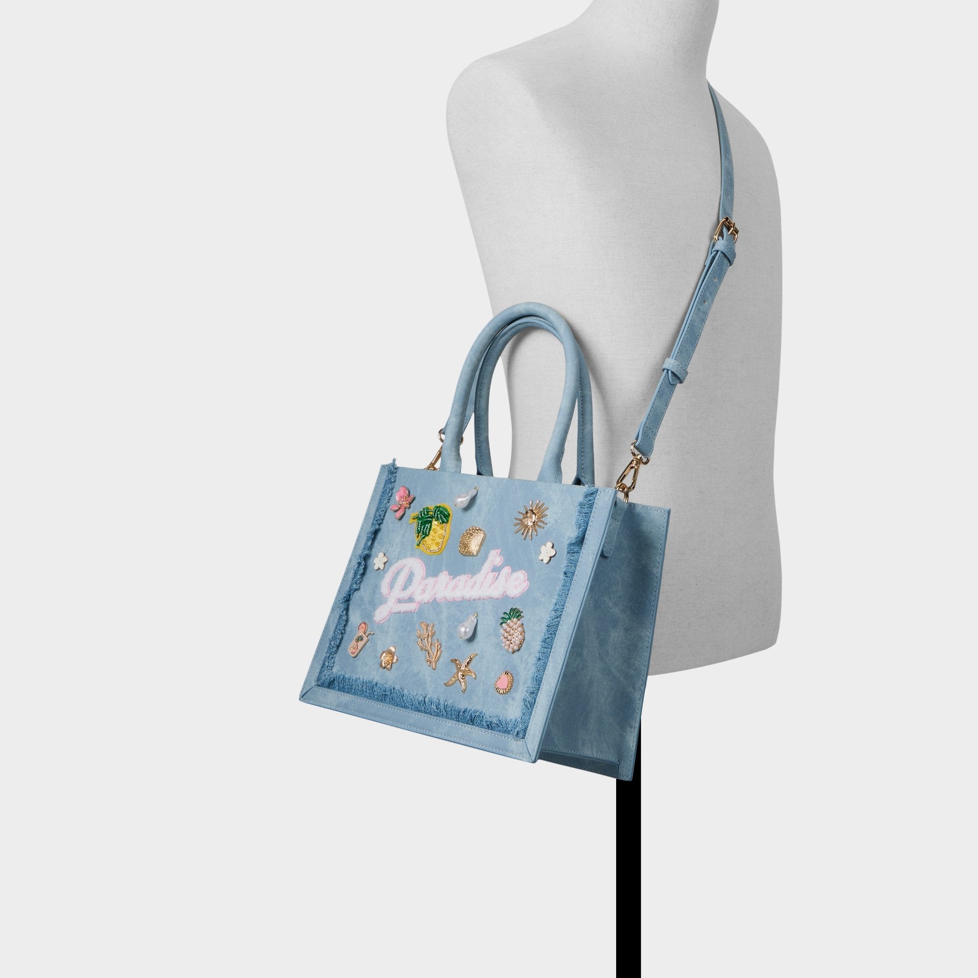 Aldo Paradisetotee in Denim - Satchel bag
