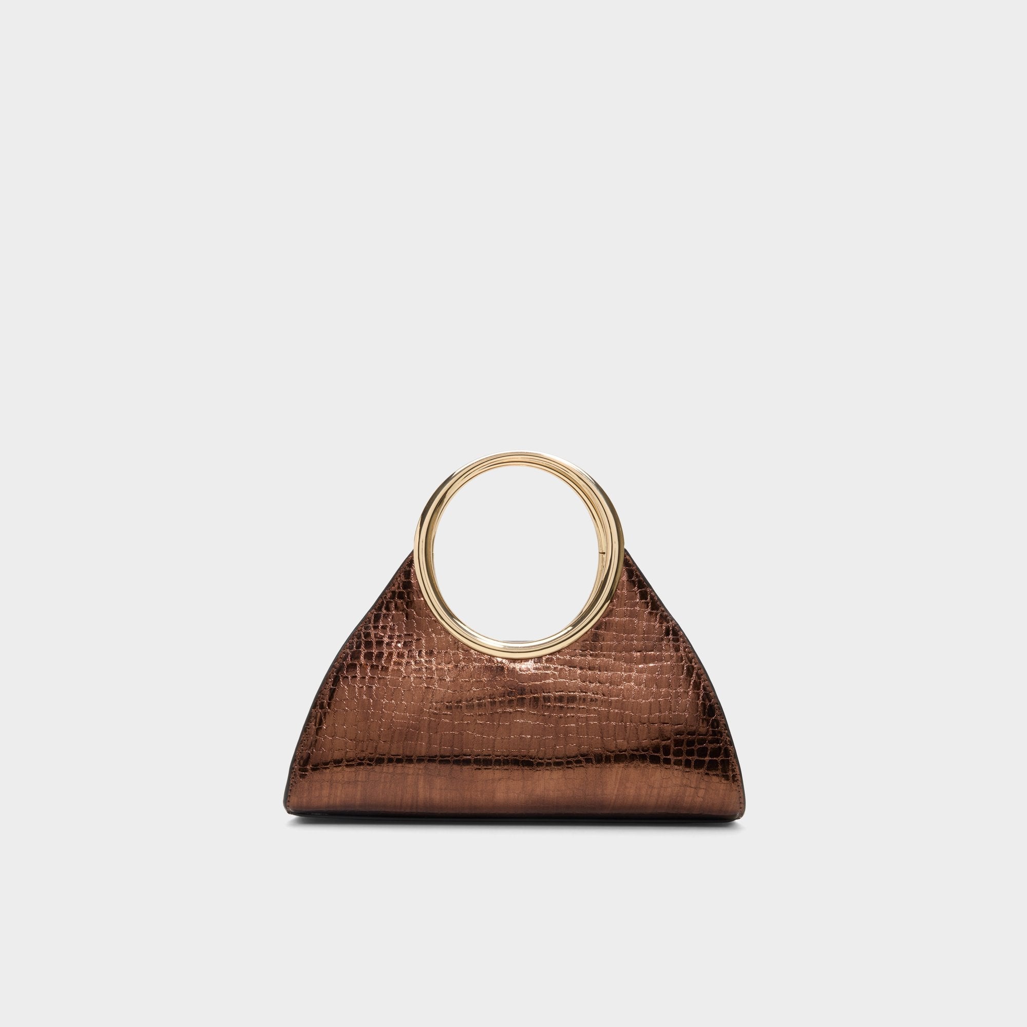 Aldo Alayamoonn in Bronze - Top handle bag