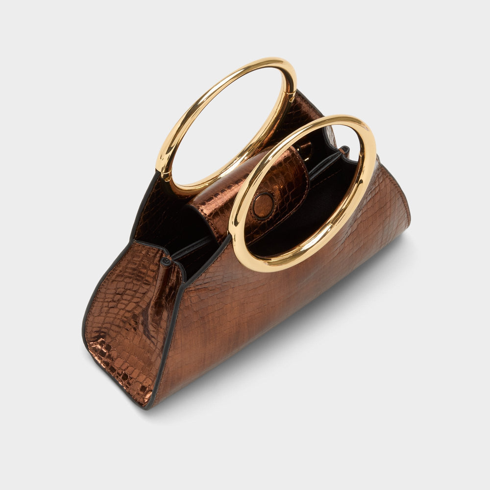 Aldo Alayamoonn in Bronze - Top handle bag