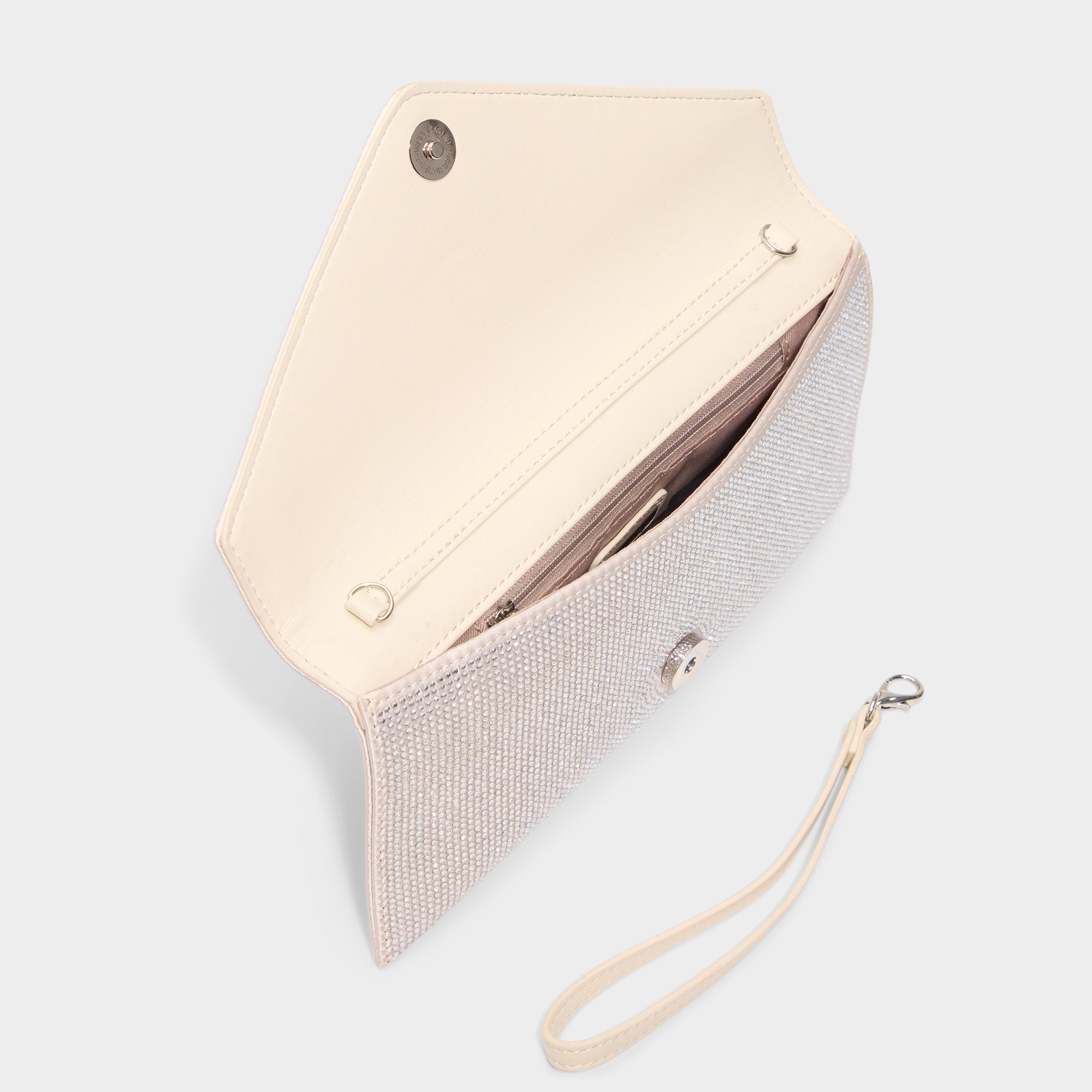 Aldo Mallasveblingg in Open White - Clutch