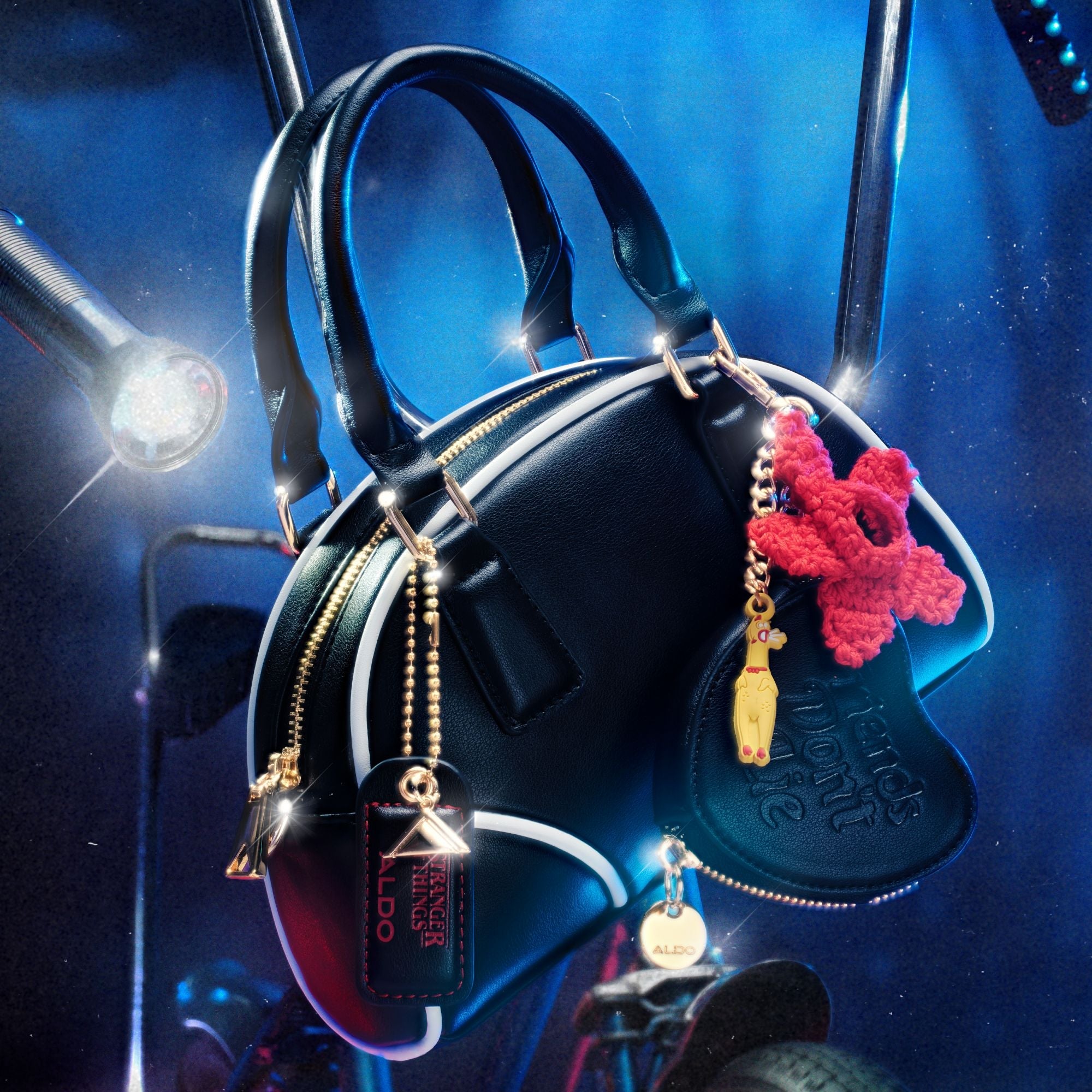 Aldo Friendsdontlie in Black White - Satchel bag