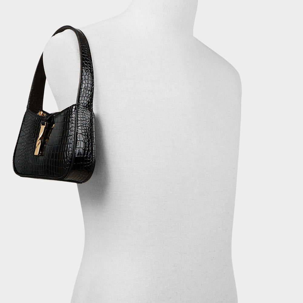 Aldo Abriella in Black Overflow - Shoulder bag