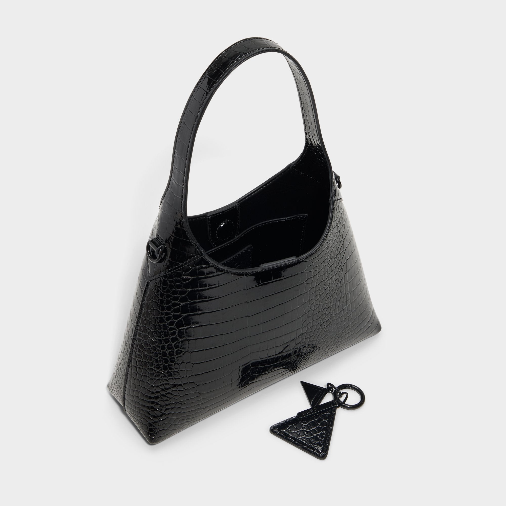 Aldo Smallharperr Black/Black Women's Shoulder Bags - Hobo bag