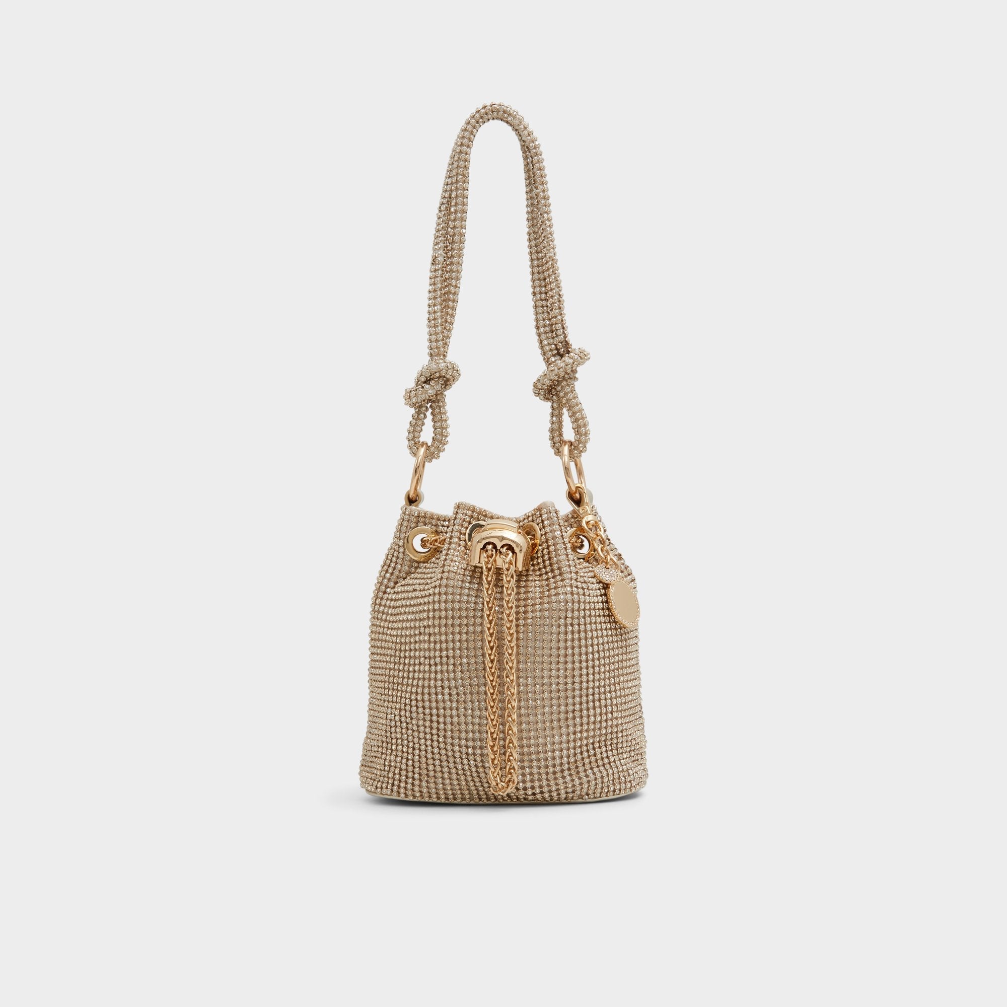 Aldo Marvelax Gold Women's Top Handle Bags - Bucket bag
