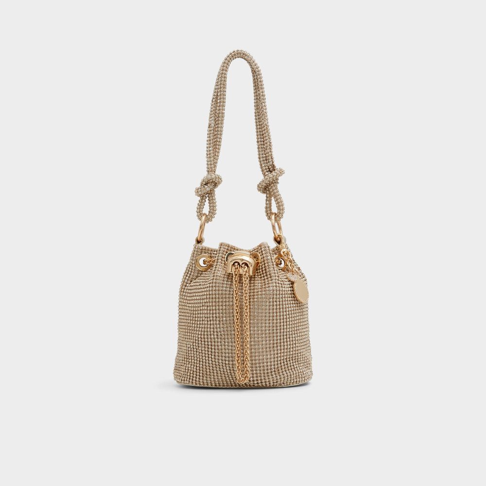 Aldo Marvelax Gold Women's Top Handle Bags - Bucket bag