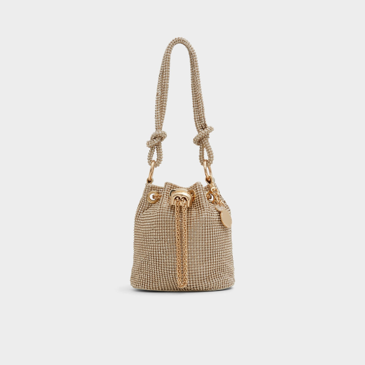 Aldo Marvelax Gold Women's Top Handle Bags - Bucket bag