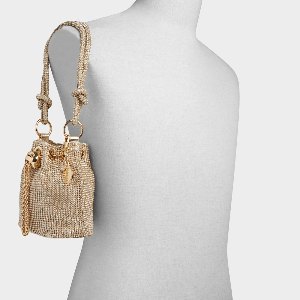 Aldo Marvelax Gold Women's Top Handle Bags - Bucket bag
