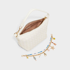 Aldo Frankiewoven White Women's Shoulder Bags - Shoulder bag