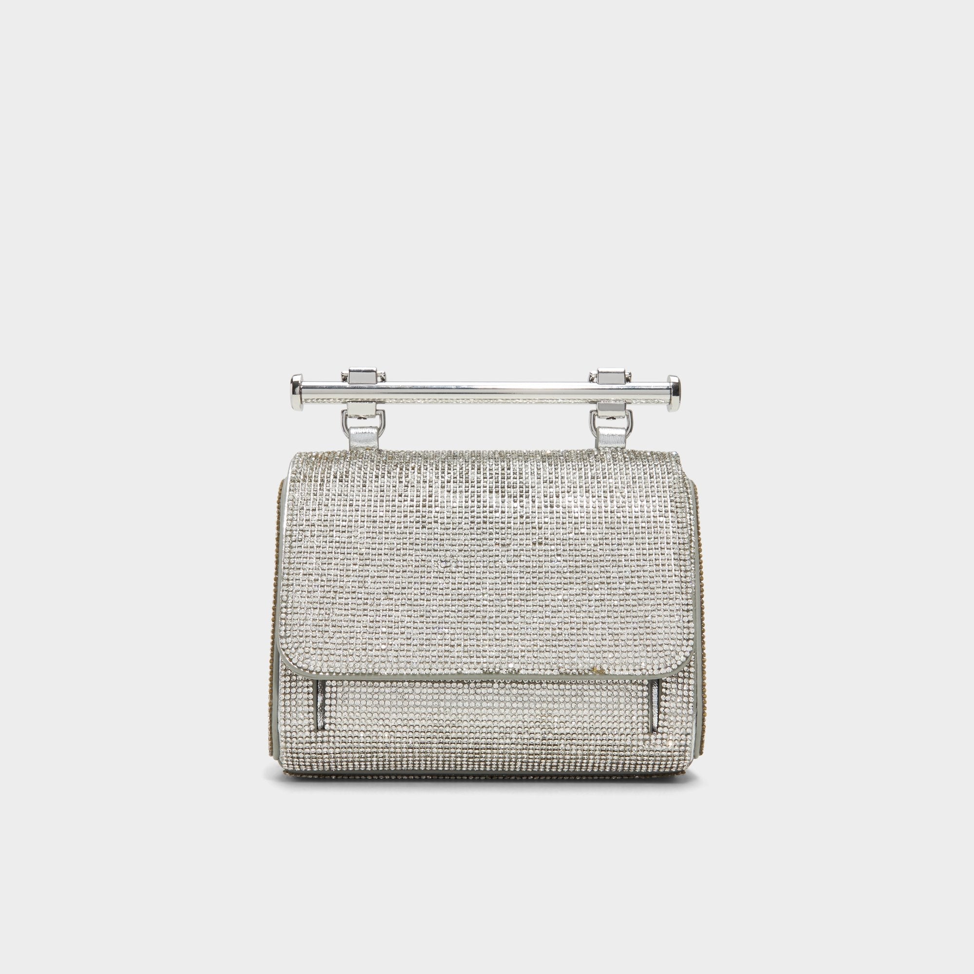 Aldo Blingchic Silver Women's Clutches & Evening bags - Top handle bag