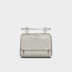 Aldo Blingchic Silver Women's Clutches & Evening bags - Top handle bag